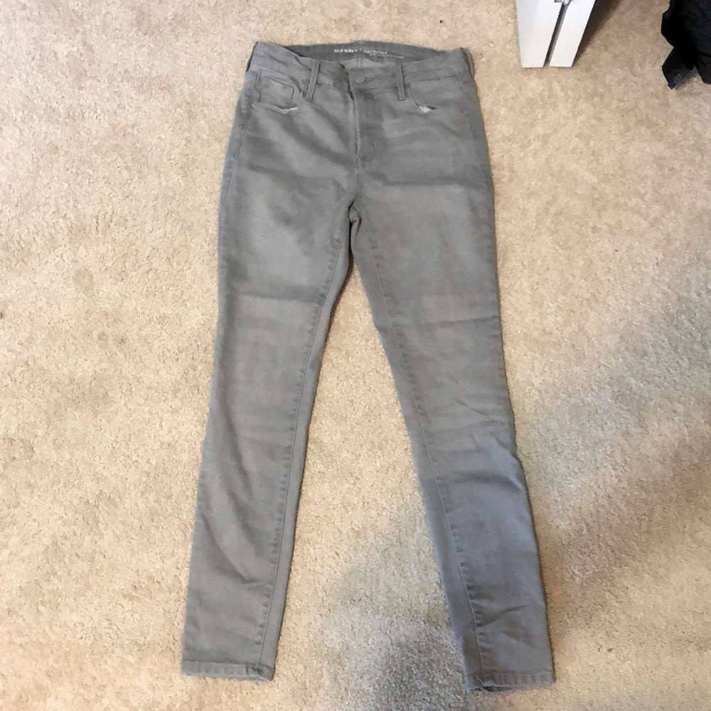 Grey jeans